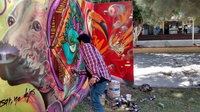 MURAL GRAFFITI 
Secundaria San Agustin
